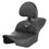 Saddlemen Roadsofa Honeycomb Stitch-HC-(2008-2024 Select Street Glide, Road Glide, Electra, Road King, CVO)(Heated & Non Heated Options)