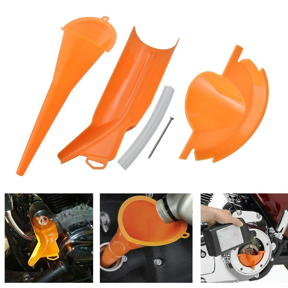 Harley-Davidson 3-in-1 Oil Change Funnel Kit With Drain Hose