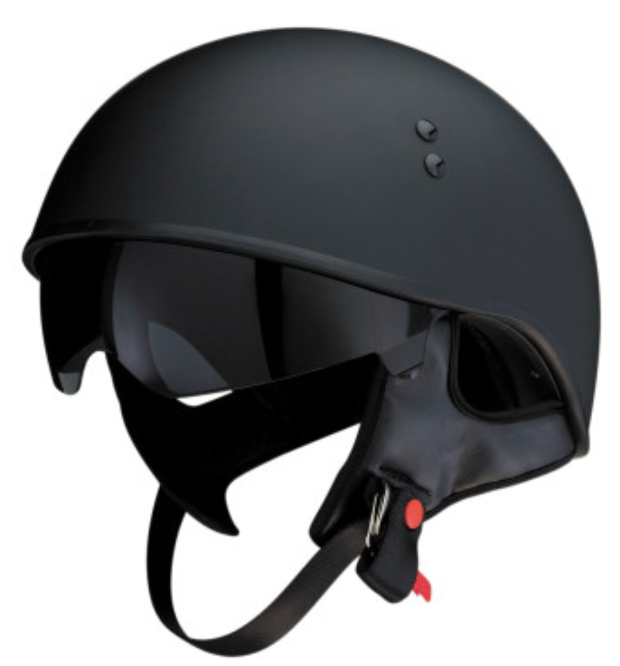Z1R Vagrant 1/2 Helmet - With Drop Down Sun Visor – Law Abiding Biker