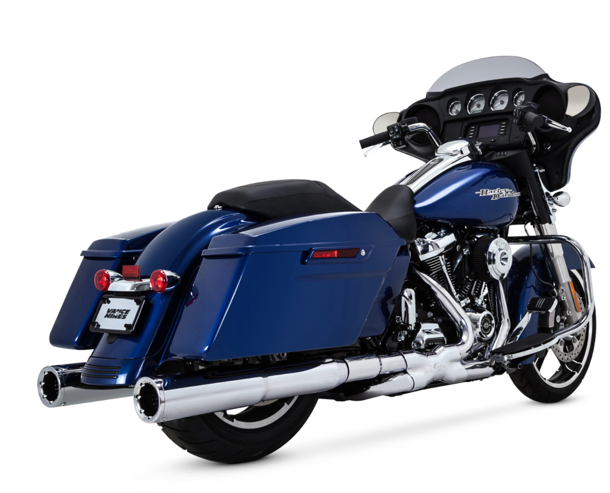 Vance and Hines Power Dual Head Pipes for Harley-Davidson Touring