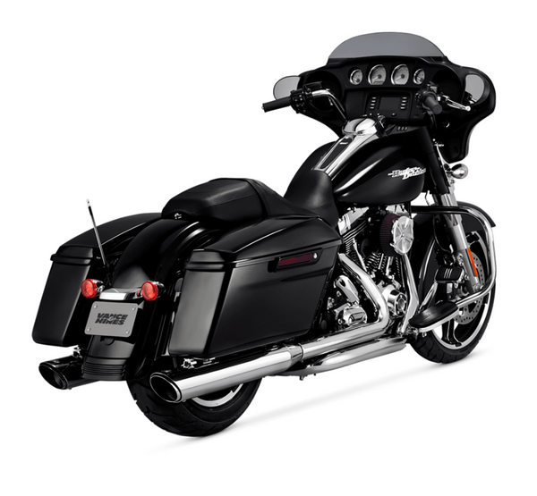 Vance and Hines Twin Slash Roun Slip Ons for Harley-Davidson (2017