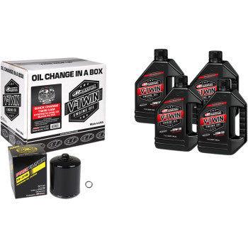 Maxima V-Twin Synthetic Engine Oil Change Kit For Harley Twin Cam