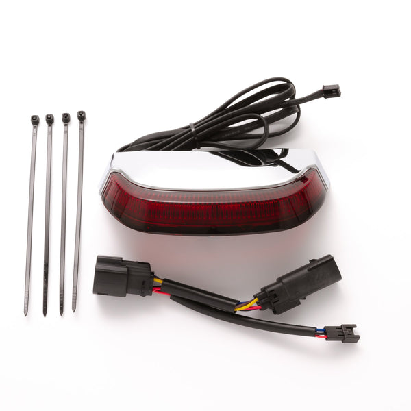 Ciro Crown Tail Light With LightStrike Technology Law Abiding Biker