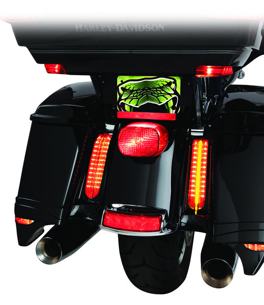 Ciro Filler Panel Lights for 2014 & Newer Harley Ultras & Road