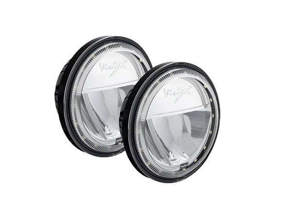 Ciro Vision X XMC LED Headlight Accessories in Chrome or Black