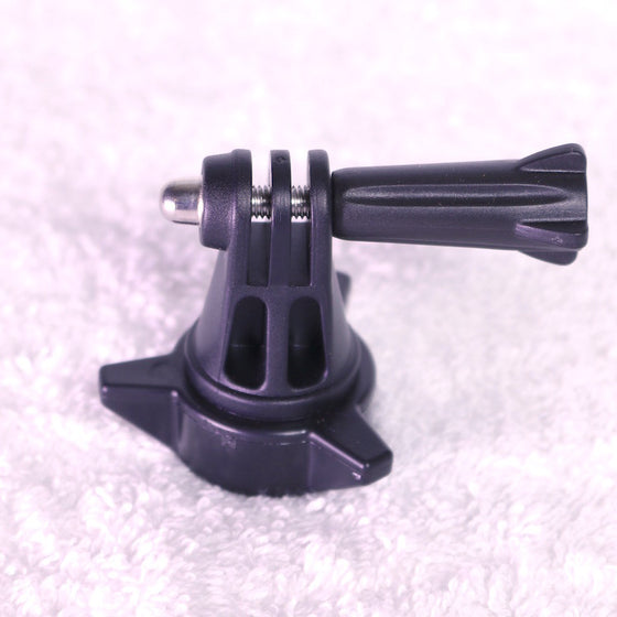 Biker GoPro Gripper Head Adapter & Handlebar Universal Mount System-Black (Fits Bars 7/8" to 1 1/4")-Black-Kit