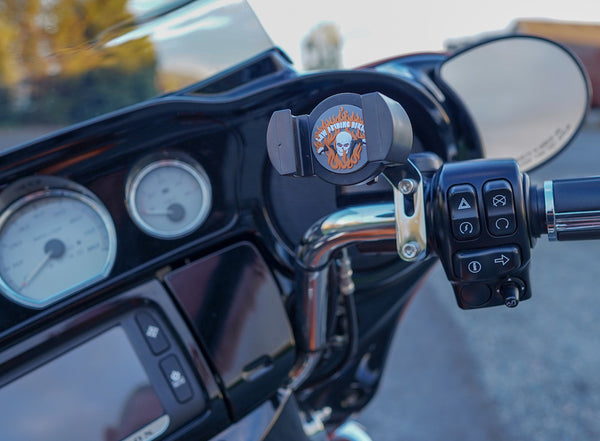 Biker Gripper Cell Phone Mount System-Harley & Metric – Law Abiding Biker