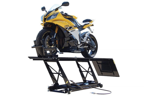 Titan hydraulic shop motorcycle lift