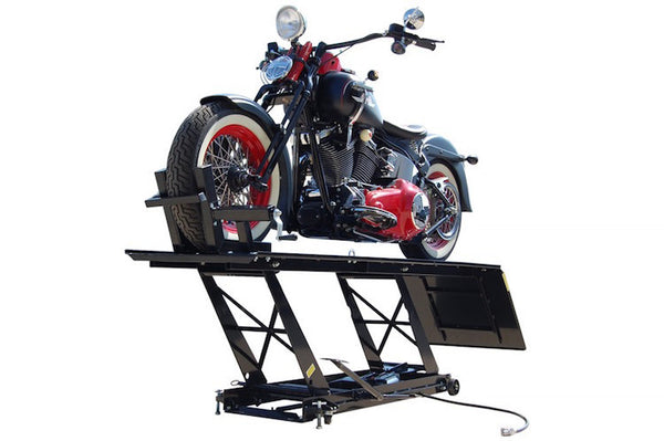Titan hydraulic motorcycle lift sales