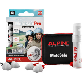 Alpine Hearing Protection MotoSafe Pro Earplugs