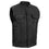 Sideon Men's Motorcycle Leather Vest