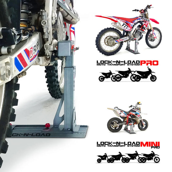 Risk Racing Lock-N-Load Pro Mini - Strapless Moto Transport System