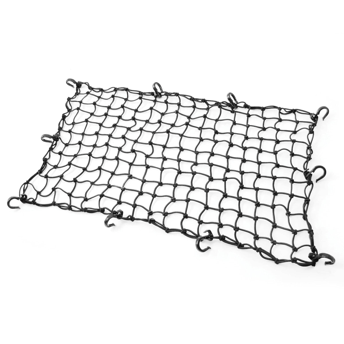 PowerTye 24 x 36 inch extra-large black cargo net with 10 hooks