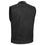 Sideon Men's Motorcycle Leather Vest