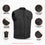 Metro Men's Motorcycle Leather Vest
