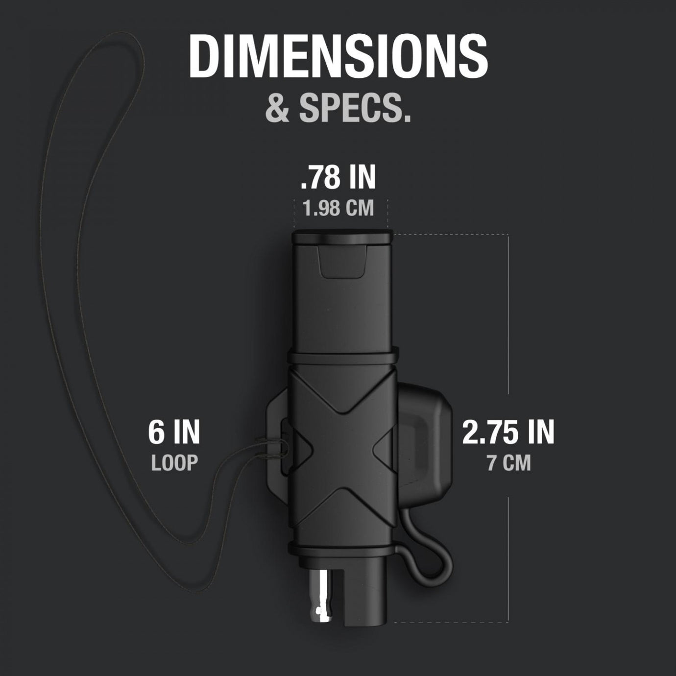 NOCO X-Connect SAE Adapter – Law Abiding Biker