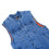Axel Men's Denim Motorcycle Vest - Blue