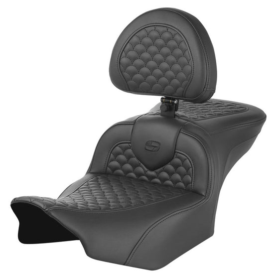 Saddlemen Roadsofa Dragon Scale Stitch-DS (2023 CVO Street Glide & Road Glide & 24 To Present Street Glide & Road Glide (Heated & Non Heated Options)