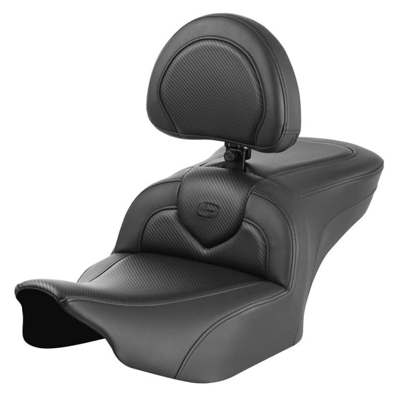 Saddlemen Roadsofa Carbon Fiber-CF (2023 CVO Street Glide & Road Glide & 24 To Present Street Glide & Road Glide (Heated & Non Heated Options)