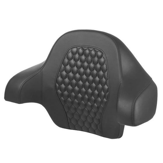 Saddlemen King Tour Pack Backrest (2014 to Present Harley King Tour Pack)-Choose Your color & Stitch Pattern