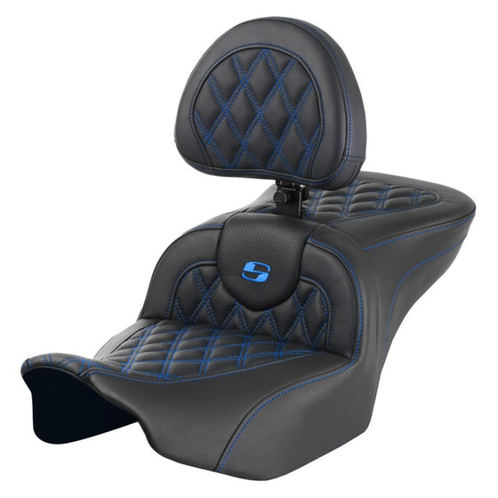 Saddlemen Roadsofa Lattice Stitch-LS (2023 CVO Street Glide & Road Glide & 24 To Present Street Glide & Road Glide (Heated & Non Heated Options)