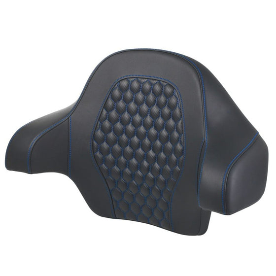 Saddlemen King Tour Pack Backrest (2014 to Present Harley King Tour Pack)-Choose Your color & Stitch Pattern
