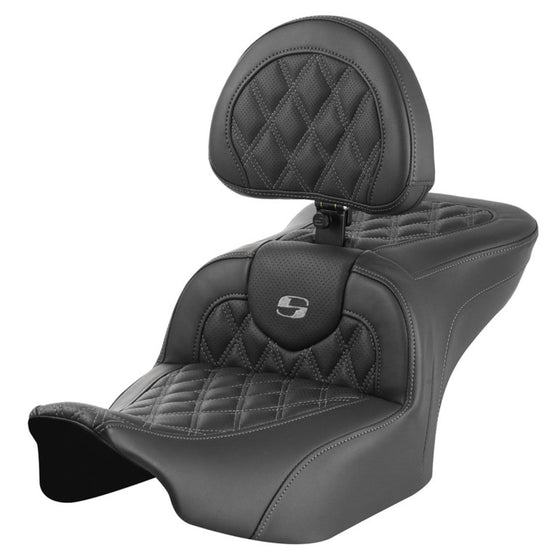 Saddlemen Roadsofa Lattice Stitch-LS (2023 CVO Street Glide & Road Glide & 24 To Present Street Glide & Road Glide (Heated & Non Heated Options)