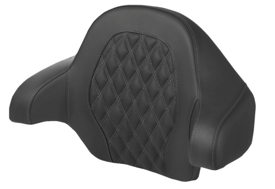 Saddlemen King Tour Pack Backrest (2014 to Present Harley King Tour Pack)-Choose Your color & Stitch Pattern