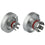 Figurati Performance Aluminum Front Axle Nut Covers For Harley TOURING (24 to Present)