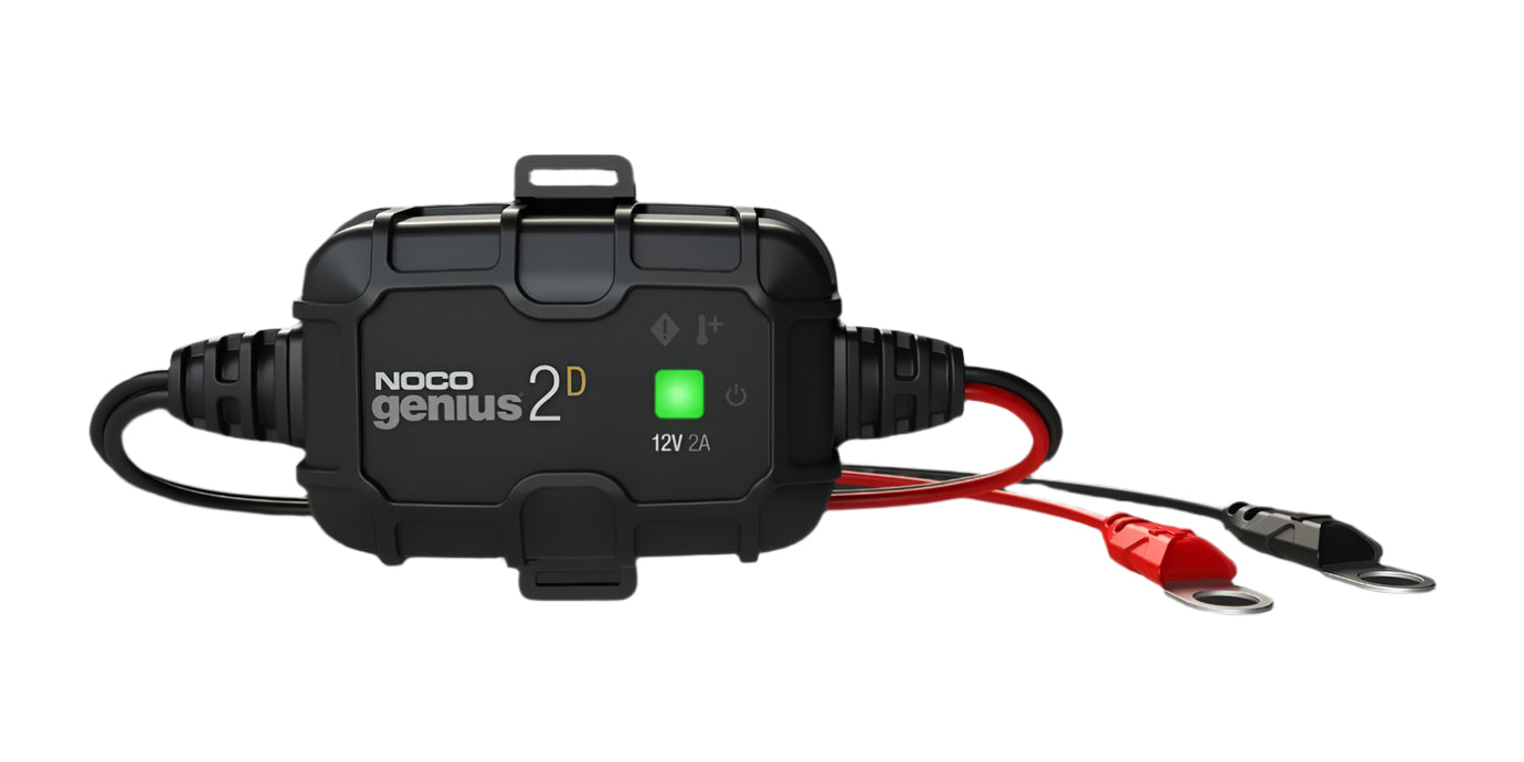 ノリココ NOCO Genius 2-Amp Battery Charger Tender-Direct Mount (2D) – Law