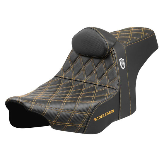 Saddlemen SDC Pro Series Performance Gripper 2023 CVO Street Glide & Road Glide & 24 To Present Street Glide & Road Glide)(Lumbar Support/Gel & Without)