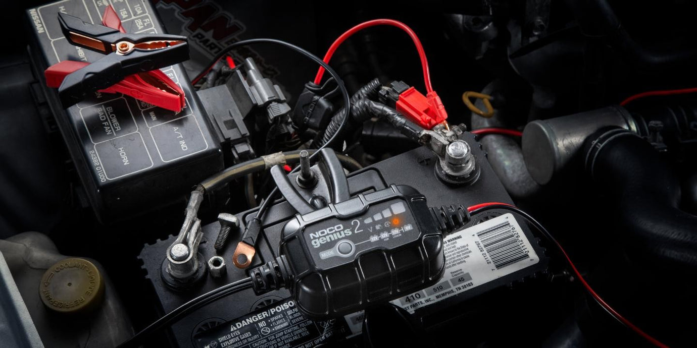 NOCO Genius 2-Amp Battery Charger, Maintainer, Tender & Battery