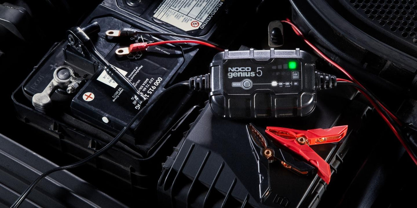 NOCO Genius 5-Amp Battery Charger, Maintainer, Tender & Battery