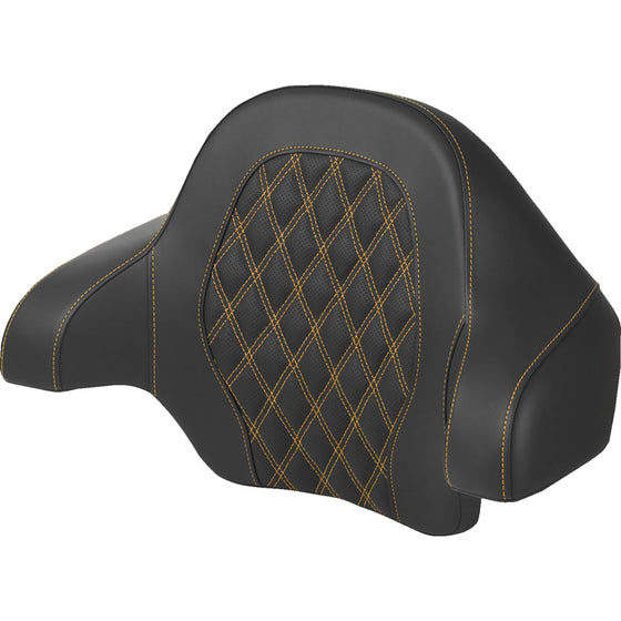 Saddlemen King Tour Pack Backrest (2014 to Present Harley King Tour Pack)-Choose Your color & Stitch Pattern