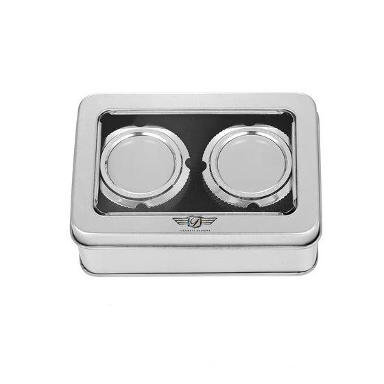 Figurati STAINLESS STEEL Front Axle Nut Covers For Harley (14-23 Select Models)