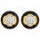 Hogworkz Silvertooth™ LED Performance Passing Lamps For Harley TOURING (1994-2025 SELECT MODELS)