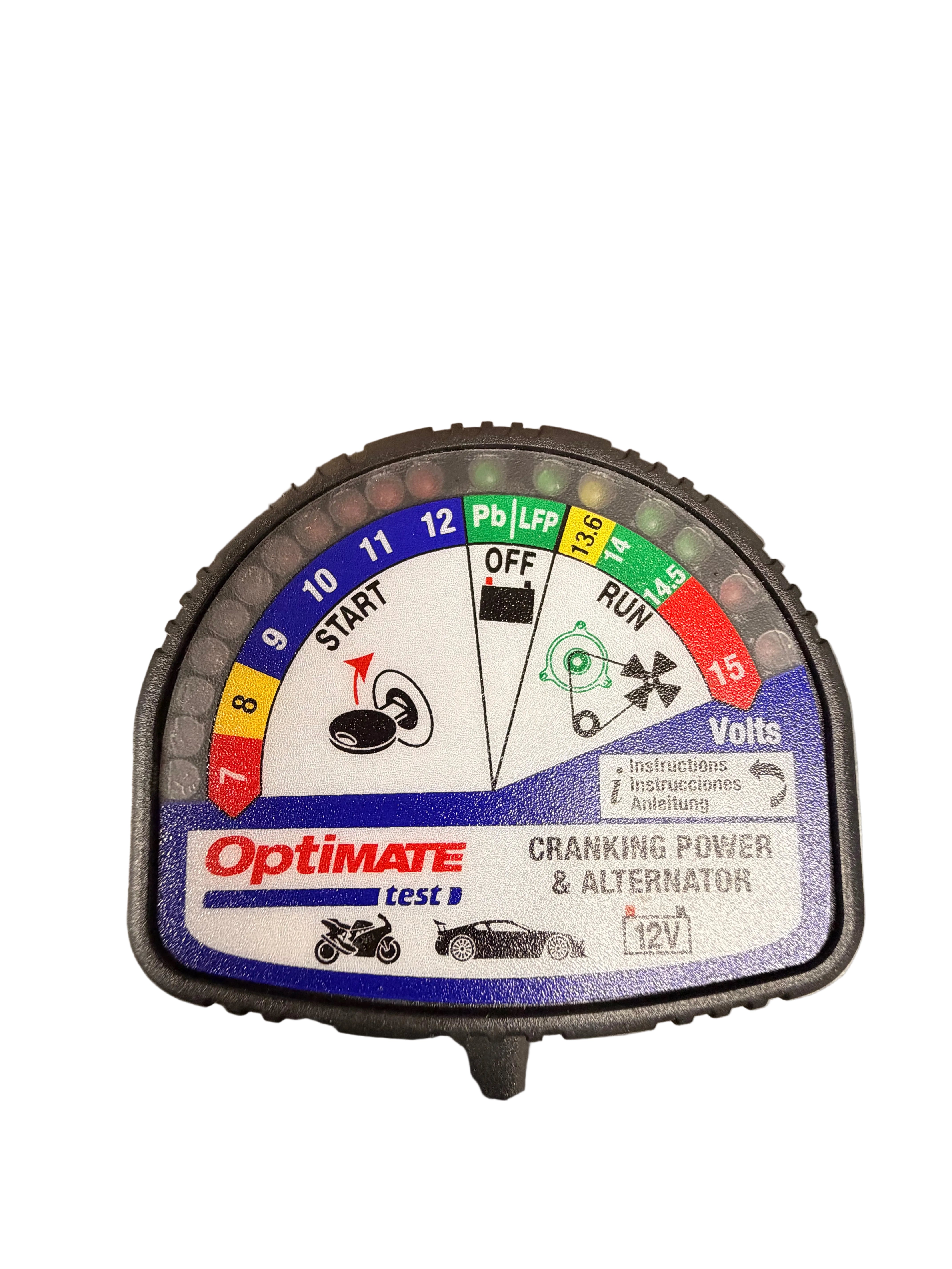 Tecmate OptiMate Battery & Charging System/Alternator Tester