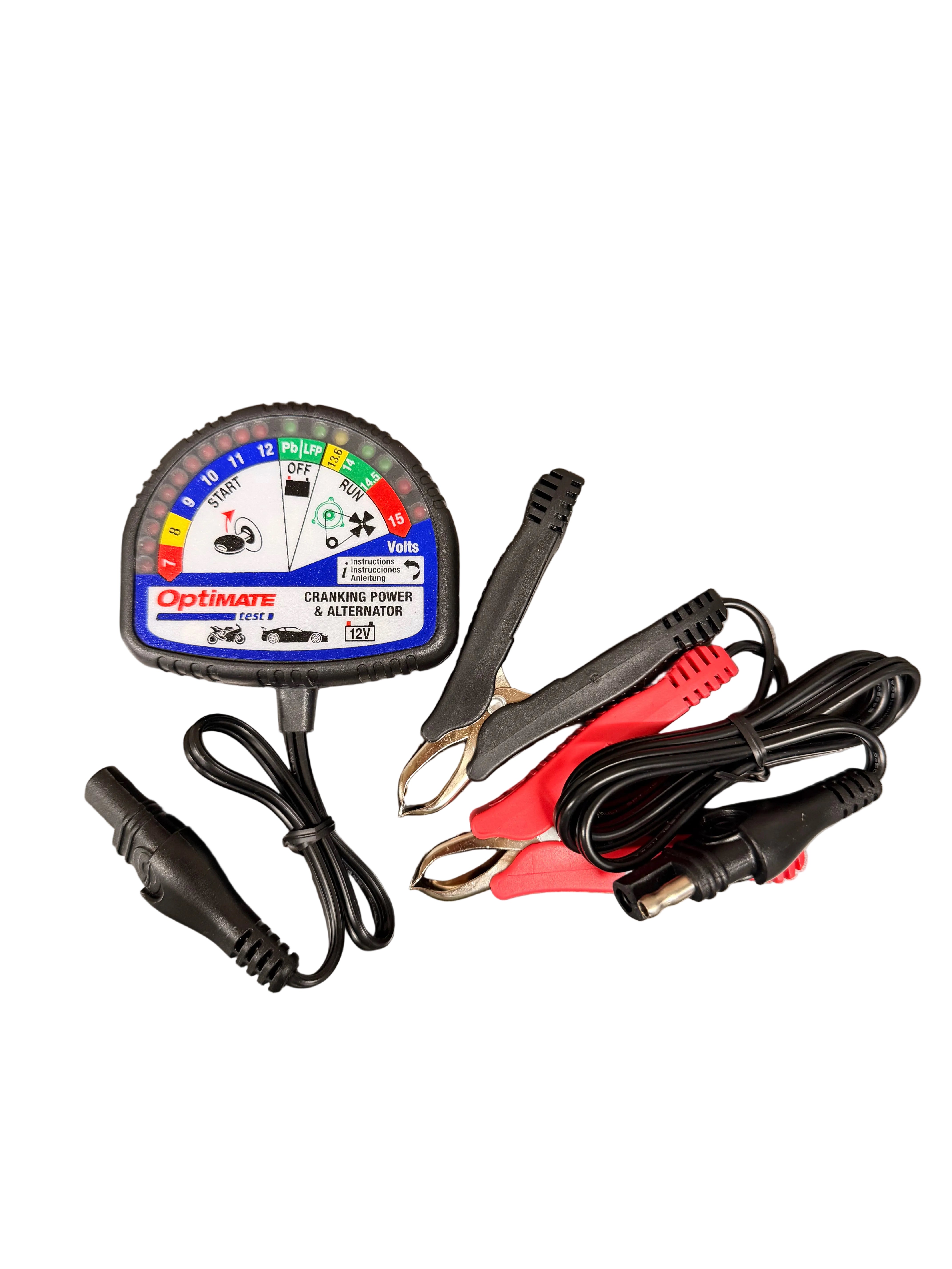 Tecmate OptiMate Battery & Charging System/Alternator Tester