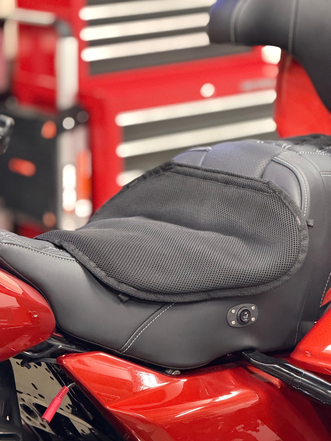 SPシートパッド/Seat Pad ルビー Butt Buffer Motorcycle Seat Cushion With (PREMIUM PEBBLE POLYMER