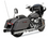 Khrome Werkz 4.5" HP Plus Mufflers with Klassic Billet Tip for 2017 and Up Harley-Davidson Touring