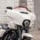 Klock Werks Kolor Flare® Windshield for Harley-Davidson 2014 to 2025 FLH (Old Style BATWING Fairing)