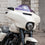 Klock Werks Kolor Flare® Windshield for Harley-Davidson 2014 to 2025 FLH (Old Style BATWING Fairing)