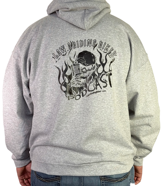 Support Sweatshirt (Hoodie)-Men's-Grey