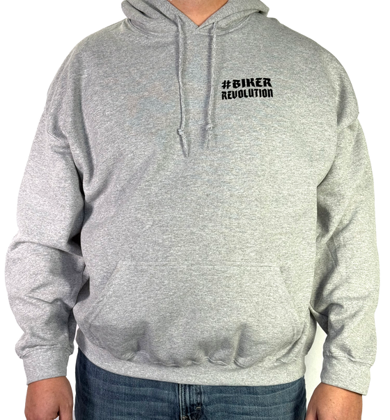 Support Sweatshirt (Hoodie)-Men's-Grey