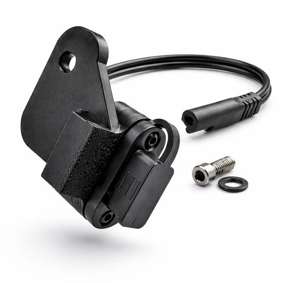 Stealthport Motorcycle Battery Charging & Accessory Port - MID-FRAME-R ...