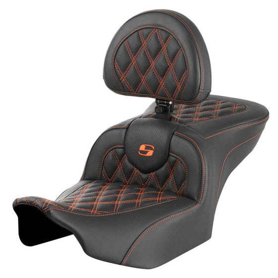 Saddlemen Roadsofa Lattice Stitch-LS (2023 CVO Street Glide & Road Glide & 24 To Present Street Glide & Road Glide (Heated & Non Heated Options)