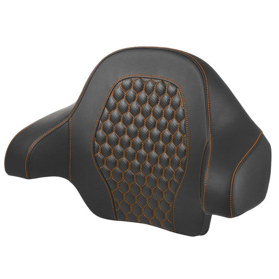Saddlemen King Tour Pack Backrest (2014 to Present Harley King Tour Pack)-Choose Your color & Stitch Pattern