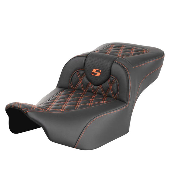 Saddlemen Roadsofa Lattice Stitch-LS (2023 CVO Street Glide & Road Glide & 24 To Present Street Glide & Road Glide (Heated & Non Heated Options)