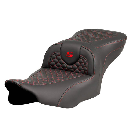 Saddlemen Roadsofa Dragon Scale Stitch-DS (2023 CVO Street Glide & Road Glide & 24 To Present Street Glide & Road Glide (Heated & Non Heated Options)