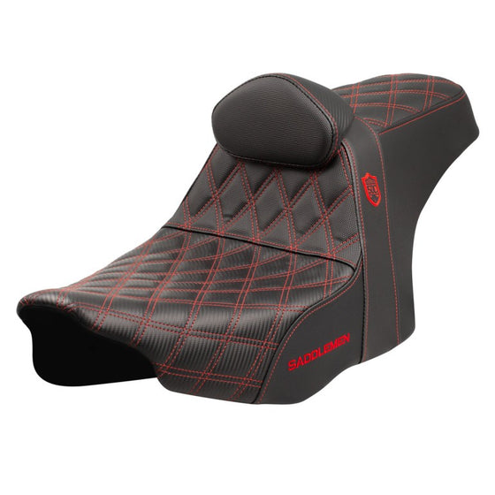 Saddlemen SDC Pro Series Performance Gripper 2023 CVO Street Glide & Road Glide & 24 To Present Street Glide & Road Glide)(Lumbar Support/Gel & Without)